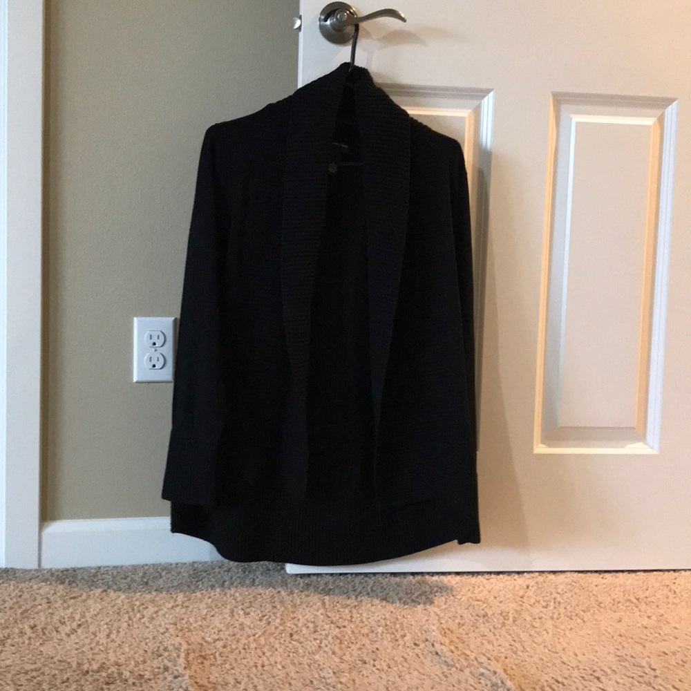 Inc Black Sweater Cardigan